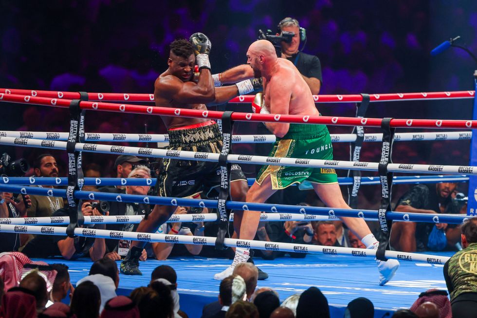 Tyson Fury Francis Ngannou