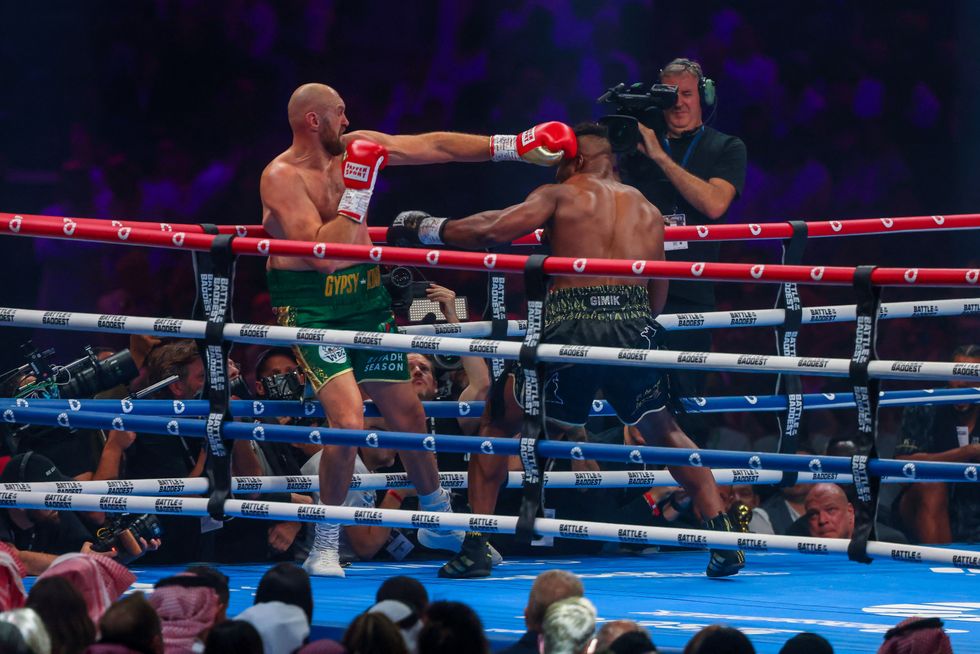 Tyson Fury Francis Ngannou
