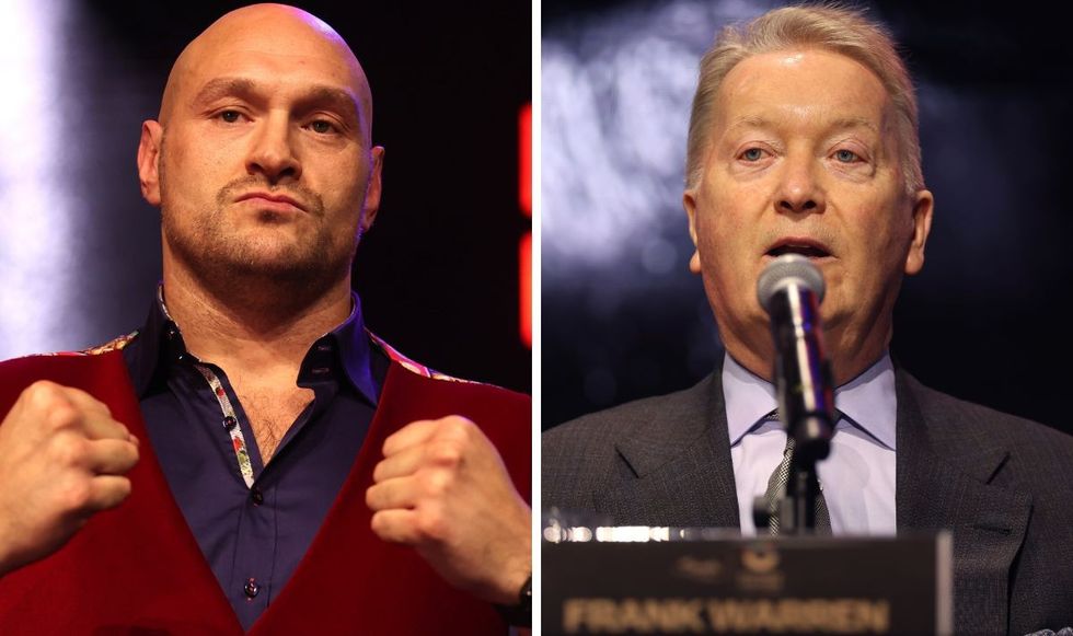 Tyson Fury Frank Warren