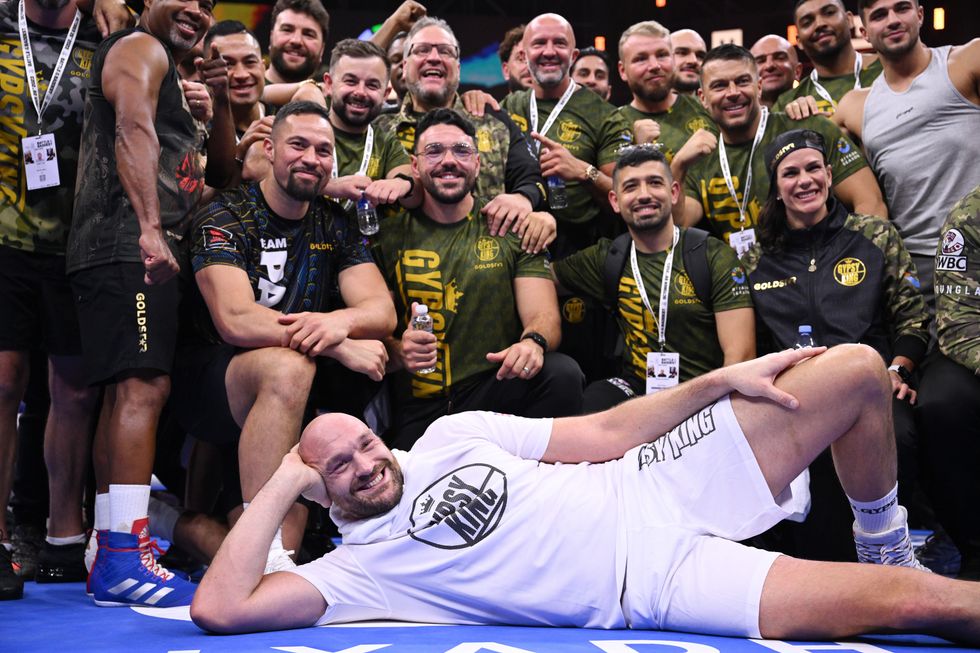 Tyson Fury has helped Joseph Parker in his training camp