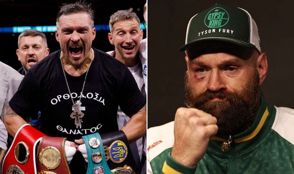 Tyson Fury has responded after Oleksandr Usyk beat Daniel Dubois on Saturday night