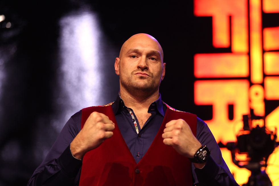 Tyson Fury is already back in camp for the fight
