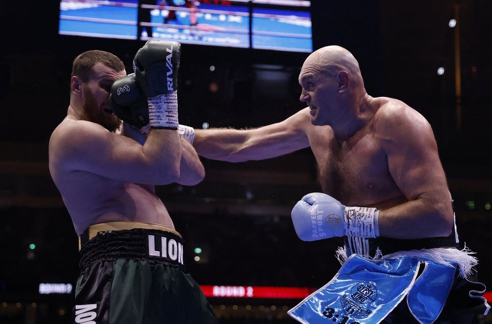 Tyson Fury looked for the killer blow but could not find it against a boxer full of grit