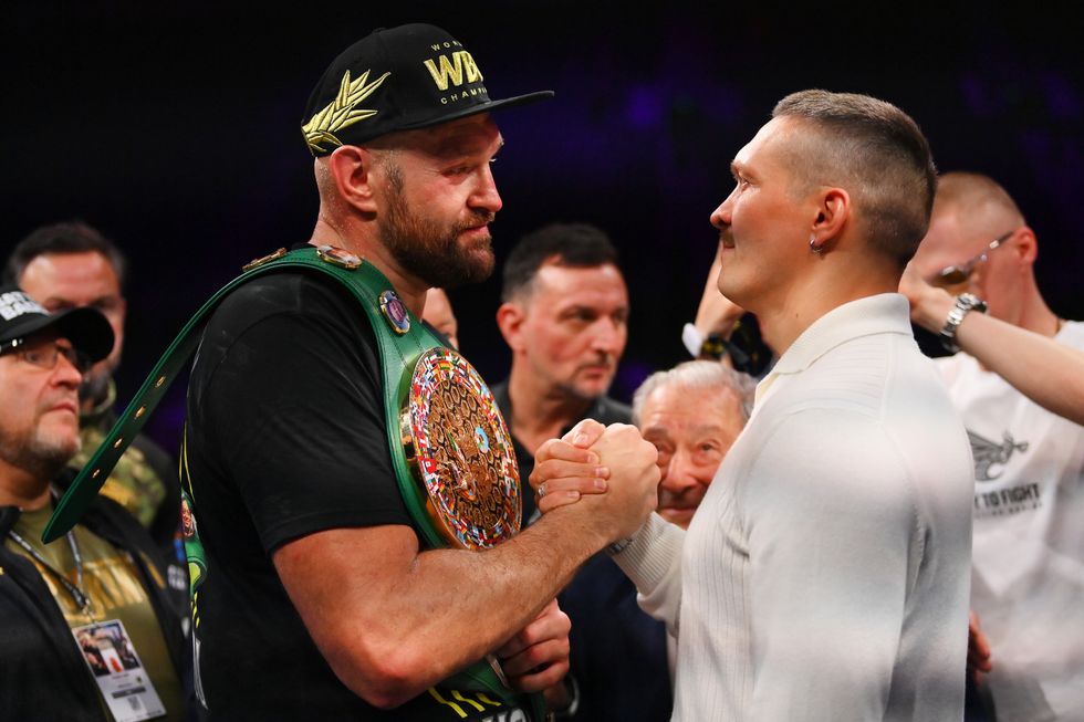 Tyson Fury Oleksandr Usyk