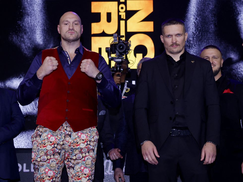 Tyson Fury Oleksandr Usyk