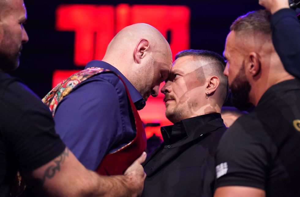Tyson Fury Oleksandr Usyk