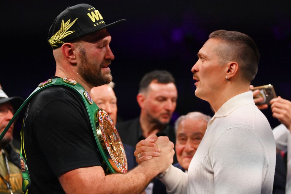 Tyson Fury Oleksandr Usyk