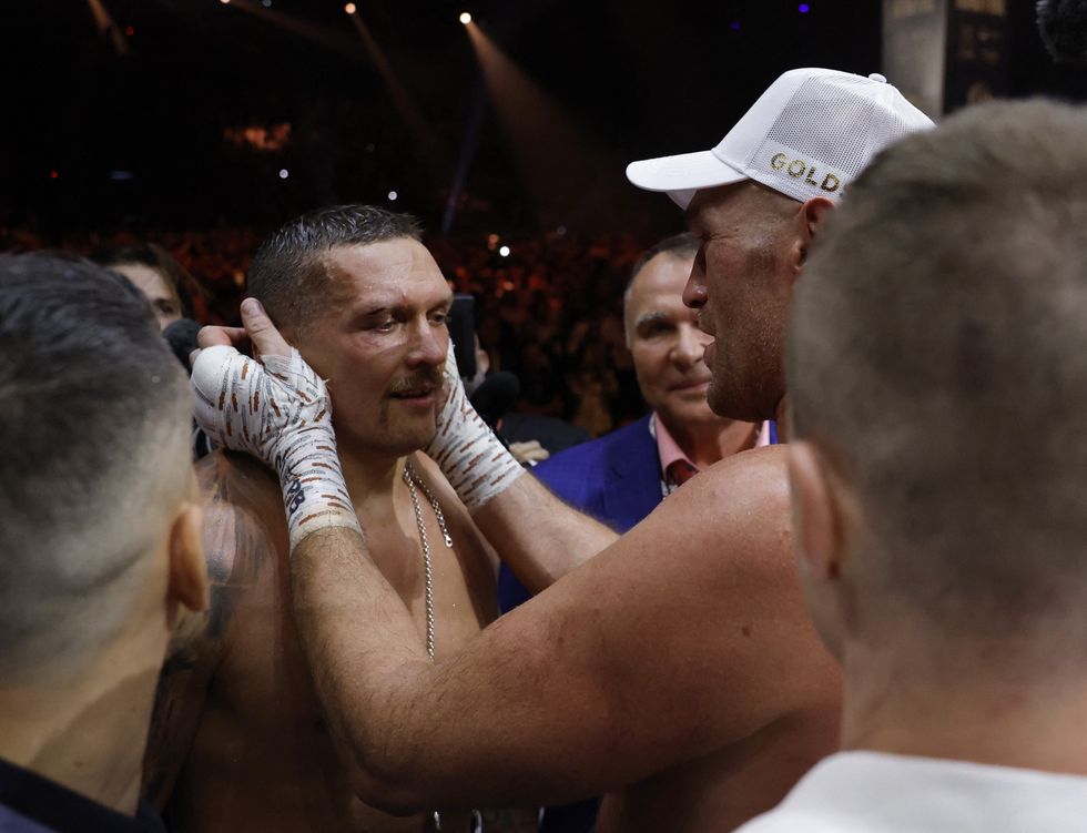 Tyson Fury Oleksandr Usyk