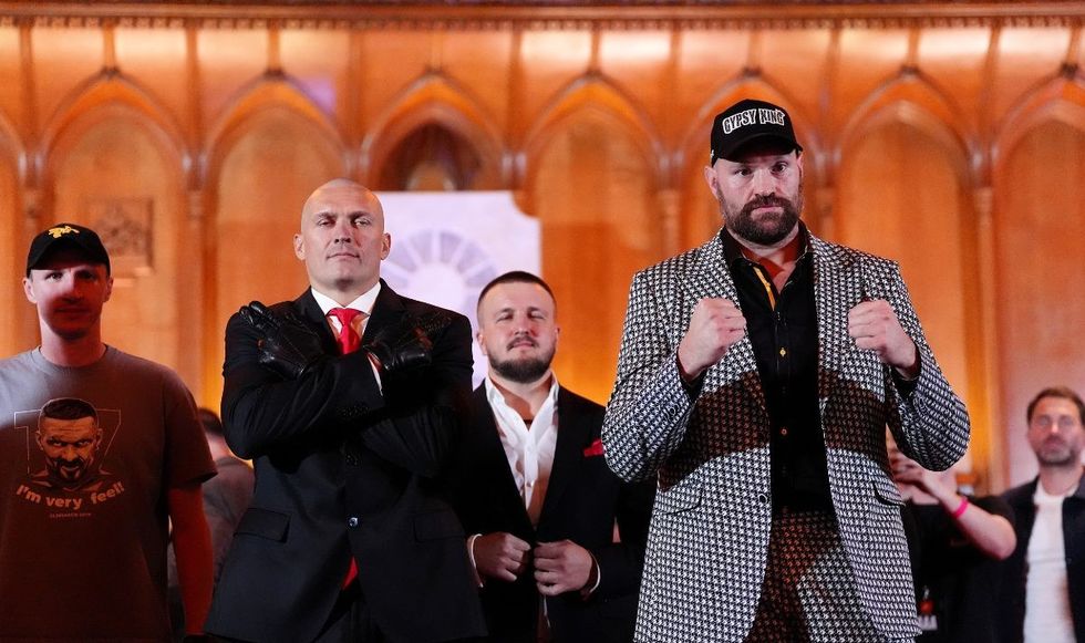 Tyson Fury Oleksandr Usyk