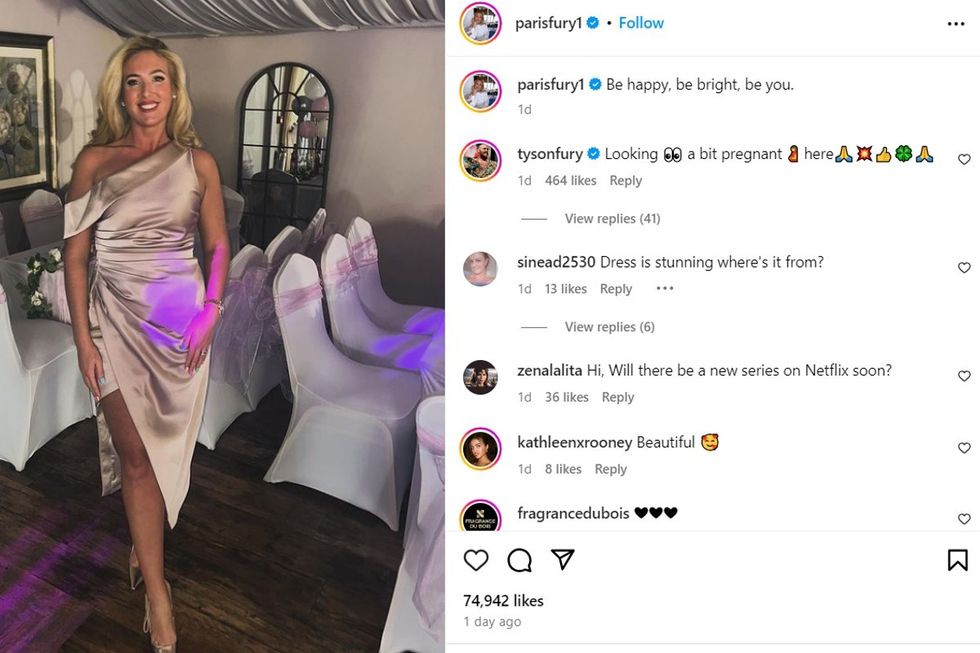 Tyson Fury Paris Fury