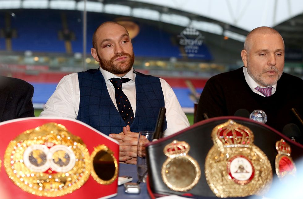 Tyson Fury Peter Fury