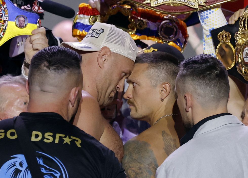 Tyson Fury previously retired in January last year after back-to-back defeats to Oleksandr Usyk