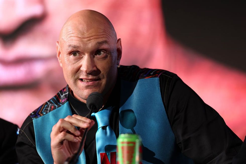 Tyson Fury revealed that Anthony Joshua's car crash forced him back into boxing