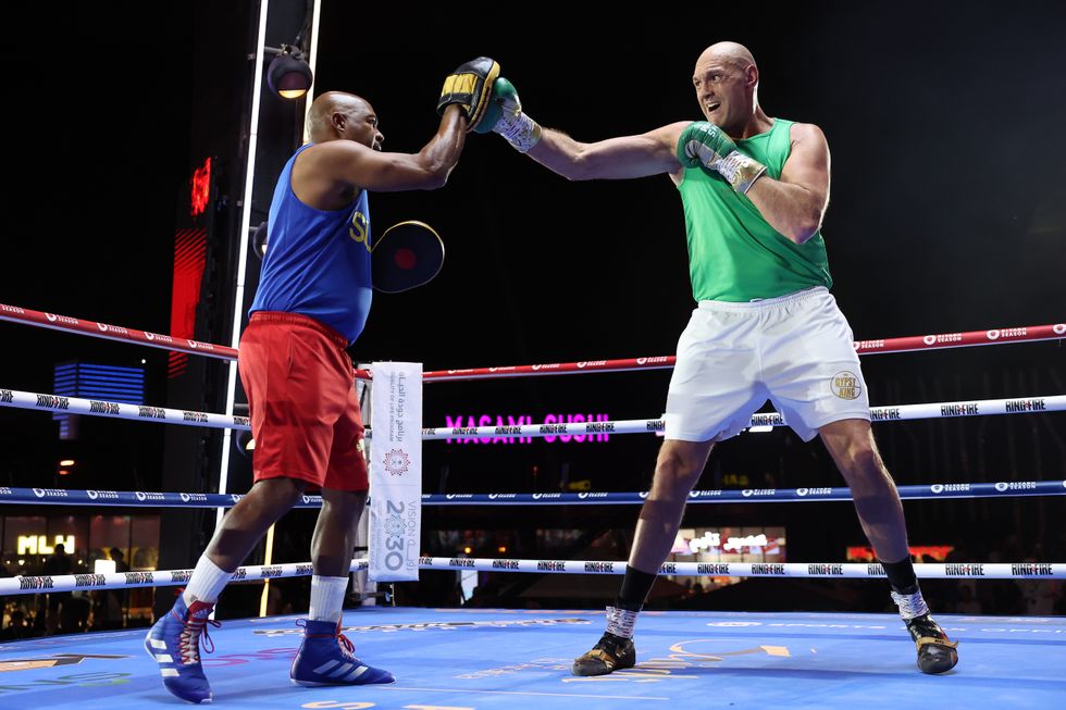 Tyson Fury SugarHill Steward