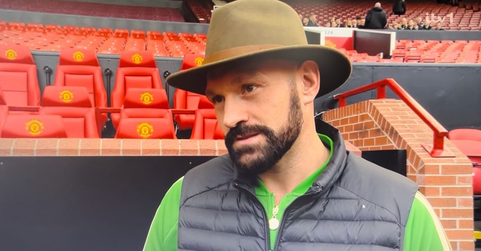 Tyson Fury wants Manchester United to attack from the off