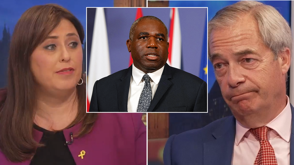 Tzipi Hotovely and Nigel Farage
