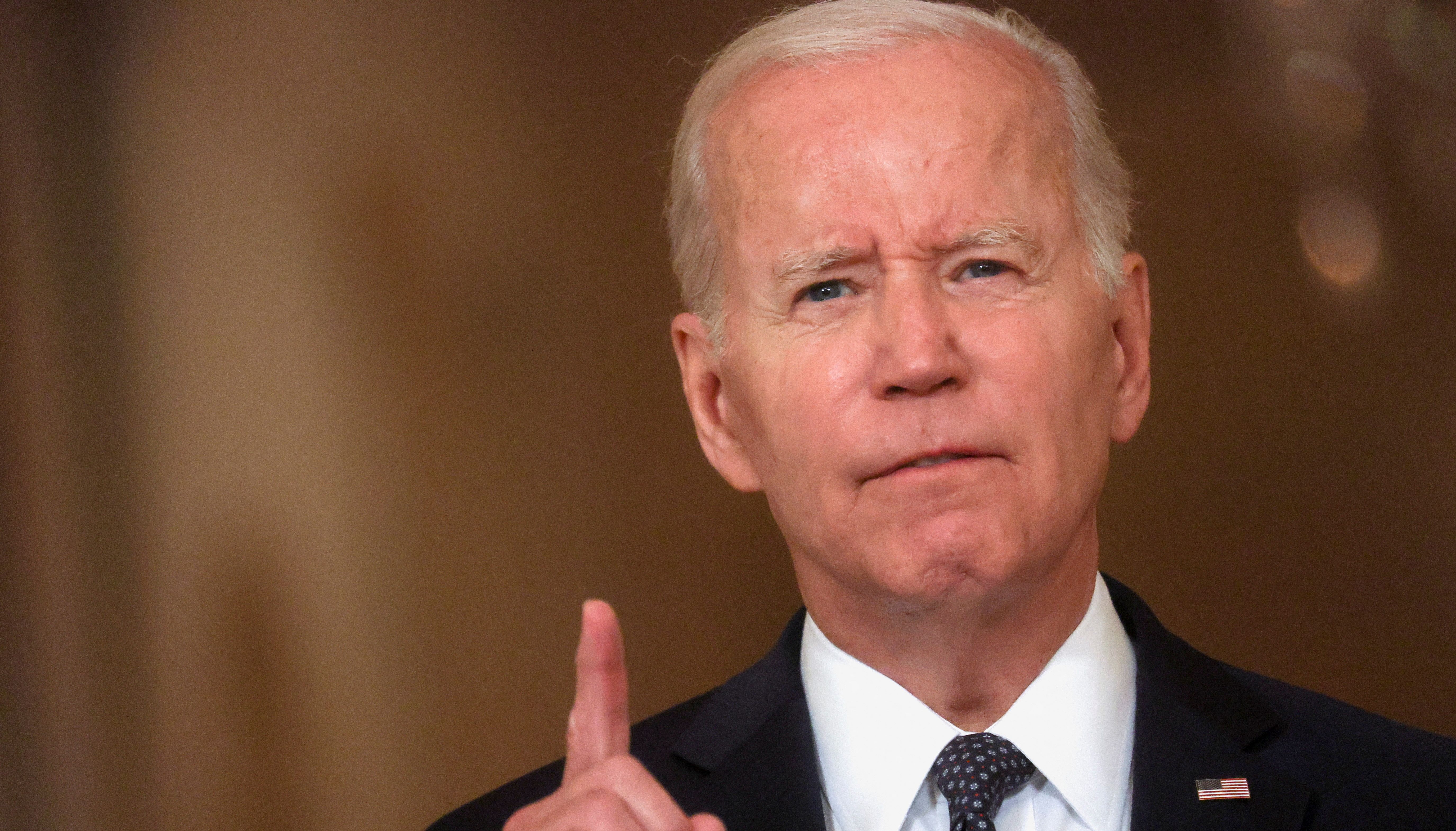 U.S. President Joe Biden speaks about gun violence during a primetime address from the White House in Washington, U.S., June 2, 2022. REUTERS/Leah Millis