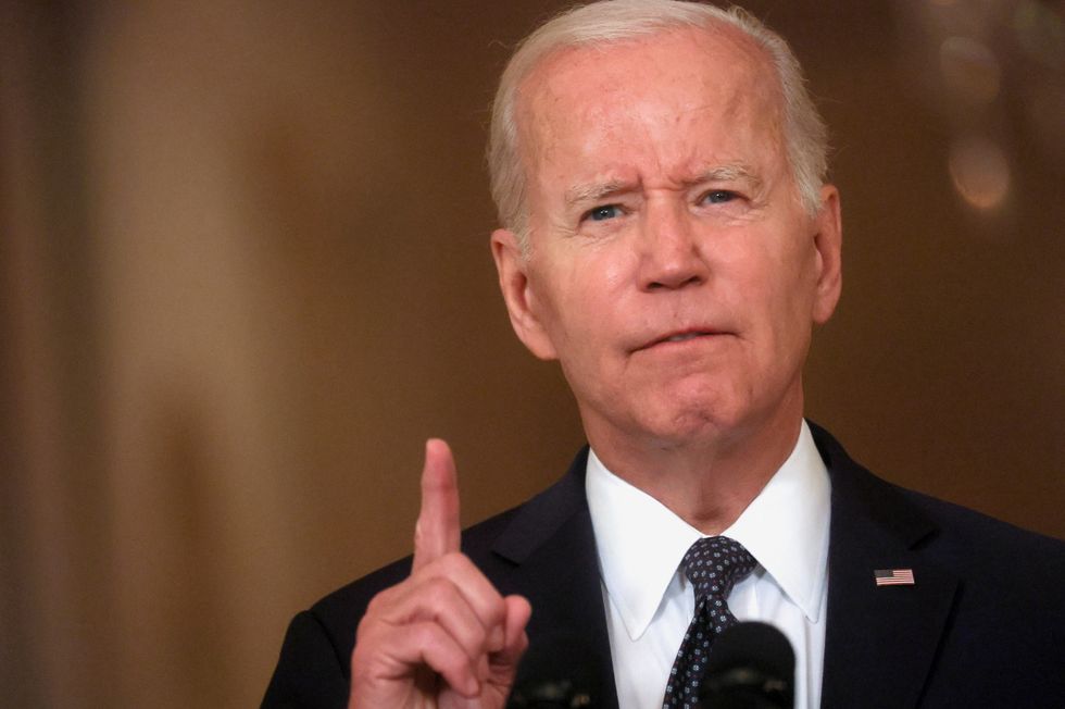 U.S. President Joe Biden speaks about gun violence during a primetime address from the White House in Washington, U.S., June 2, 2022. REUTERS/Leah Millis
