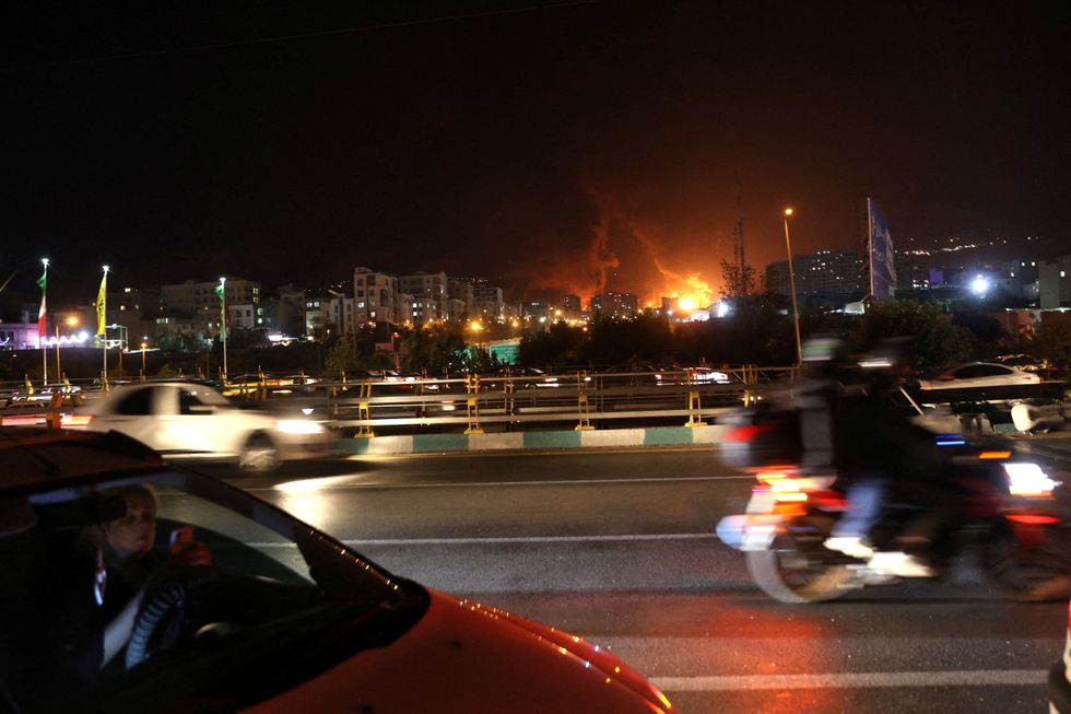 u200b: Fire of Israeli attack on Sharan Oil depot