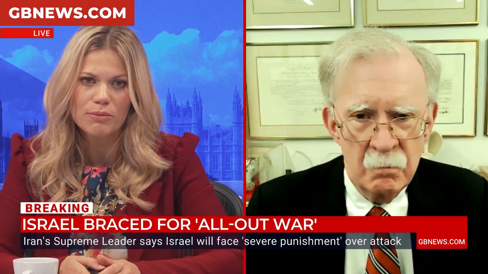 \u200b John Bolton joined Miriam Cates on GB News
