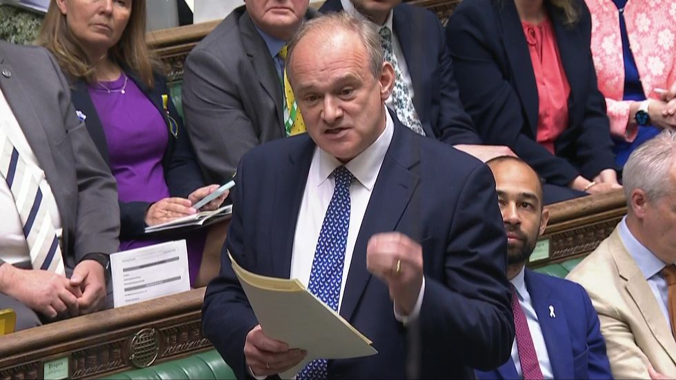 \u200b Liberal Democrat leader Sir Ed Davey