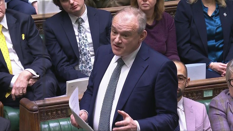 \u200b Liberal Democrat party leader Sir Ed Davey