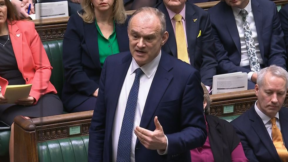 \u200b Liberal Democrat party leader Sir Ed Davey