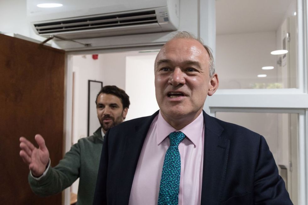\u200b Liberal Democrats leader Sir Ed Davey