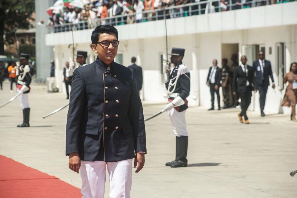 \u200b Madagascar's President Andry Rajoelina