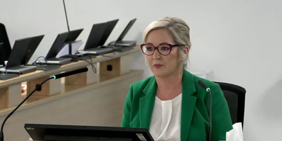 \u200b Northern Ireland's First Minister Michelle O'Neill