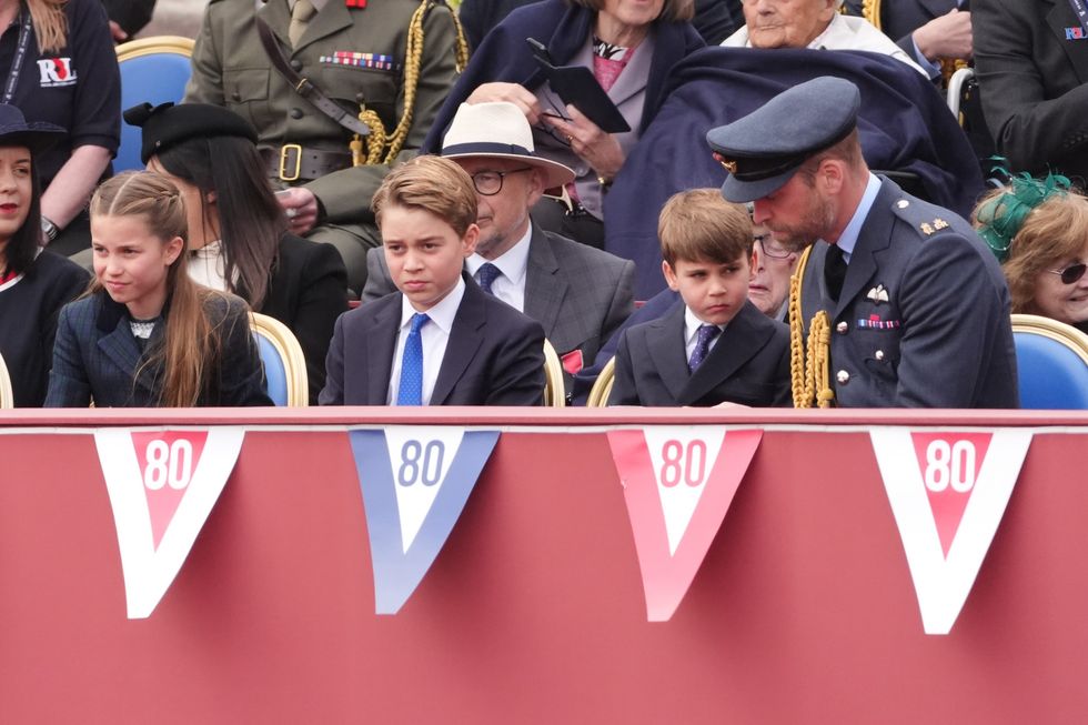 \u200b Princess Charlotte, Prince George, Prince Louis and the Prince of Wales