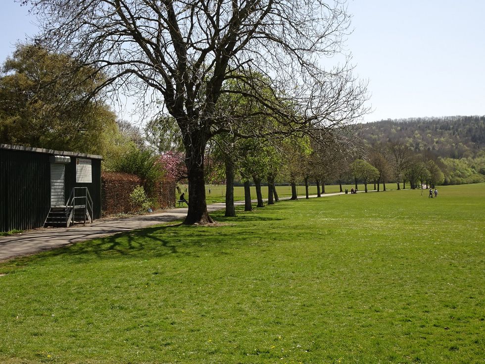 \u200b relai Park in Cardiff is a popular spot for walkers\u200b