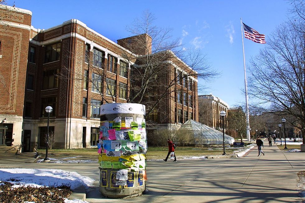 \u200b The University of Michigan campus