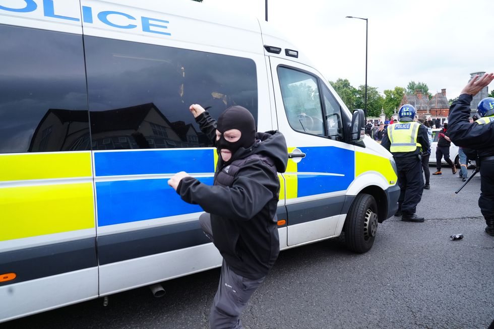 \u200b\u200bRioters in Middlesbrough