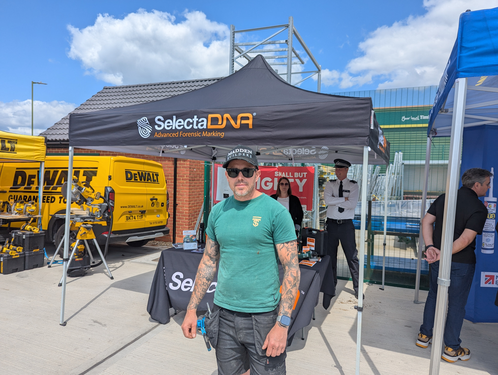 \u200b'We\u2019ve got to help ourselves,' Danny Madden, encourages tradesmen to use tool marking kits