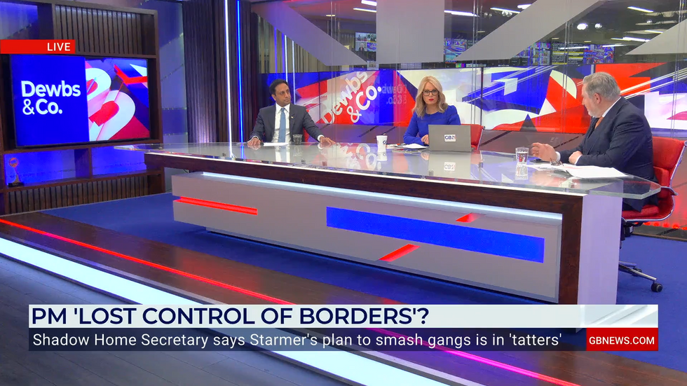\u200bA GB Newspanel comprised of Zia Yusuf, Michelle Dewberry and Barry Gardiner on Dewbs & Co