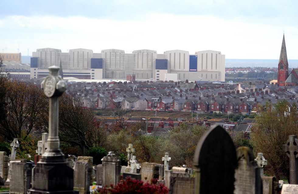 \u200bA general view BAE Systems in Barrow-in Furness (file pic)