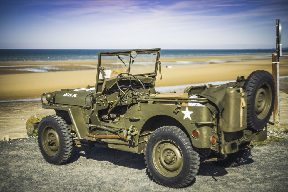 \u200bA jeep from the D-Day landings