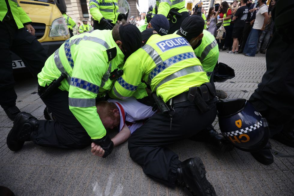 \u200bA man is arrested in Liverpool