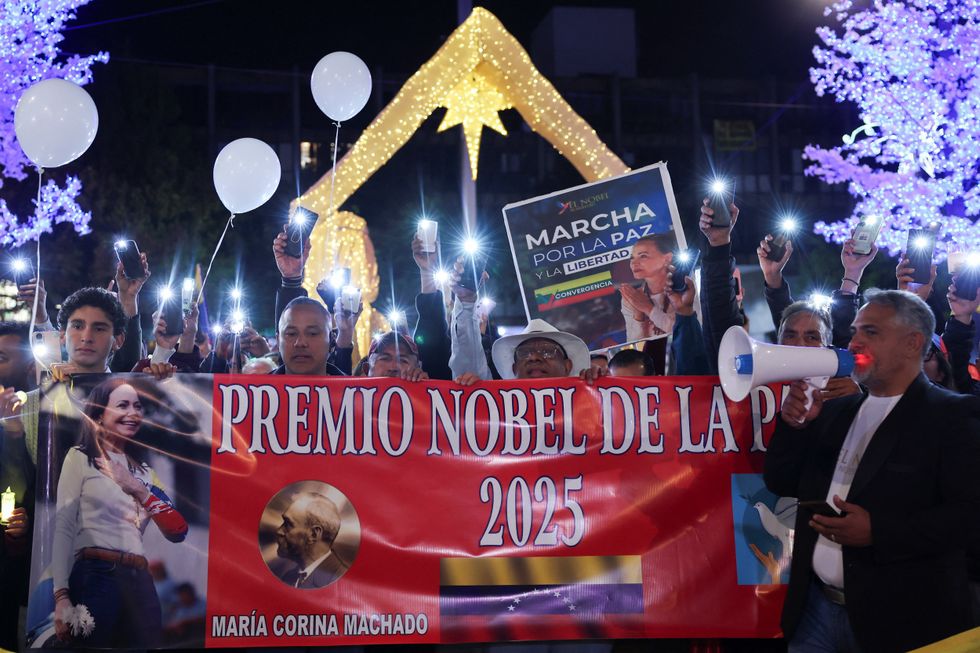 \u200bA march in support of Ms Machado