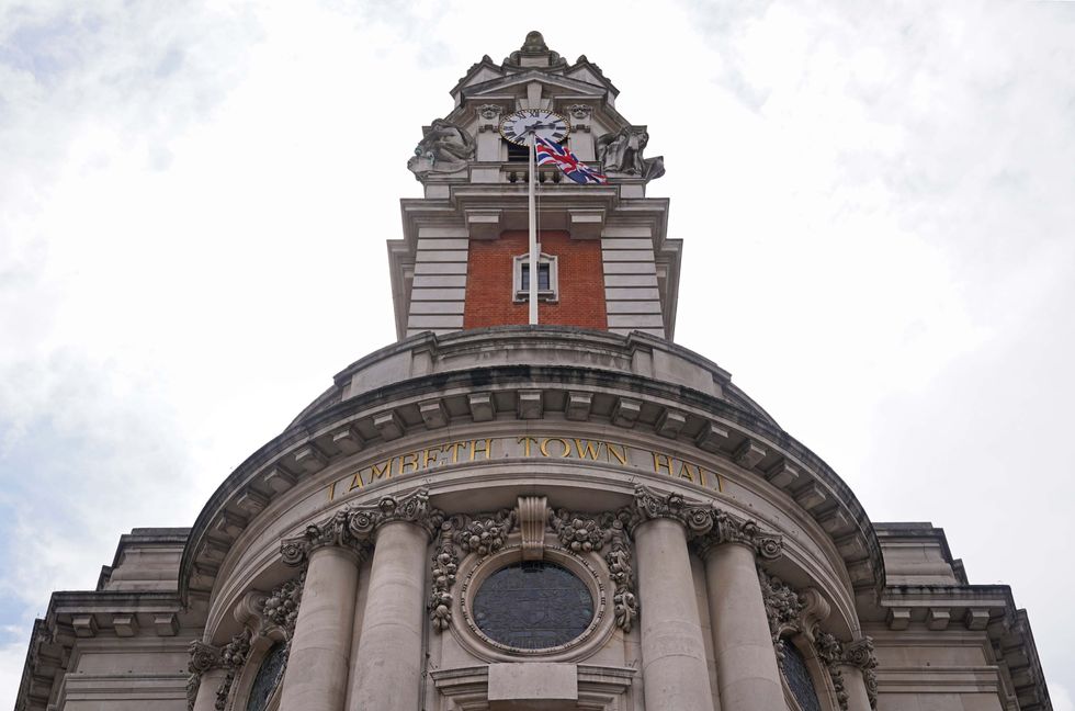 \u200bA protest was held outside the council\u2019s HQ in Lambeth Town Hall, Brixton