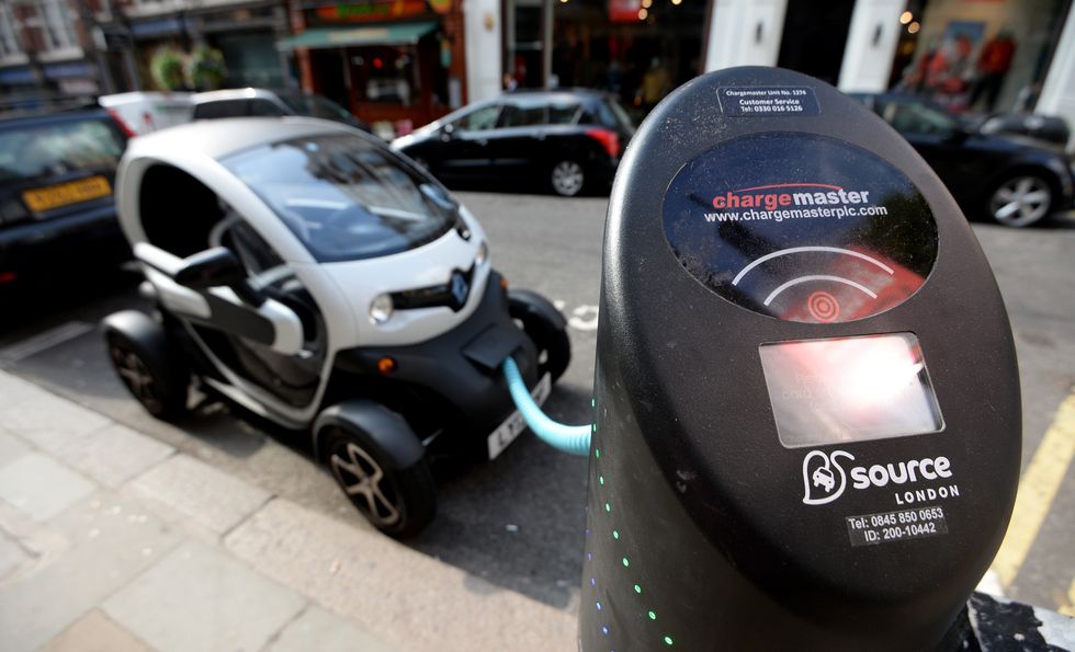 \u200bA Renault Twizy on charge