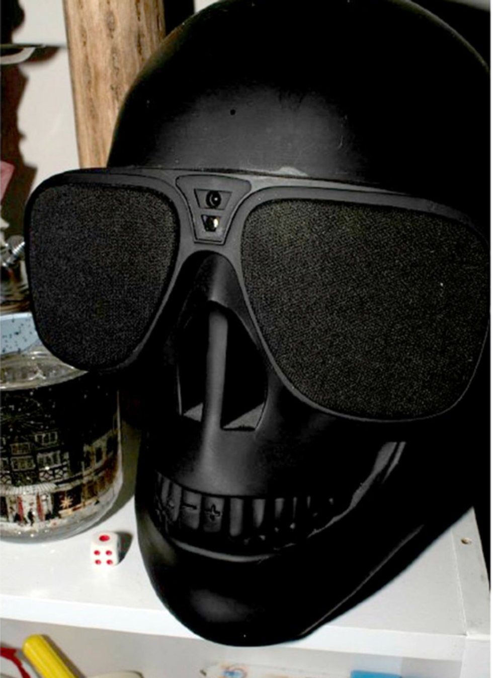 \u200bA speaker with a hidden camera