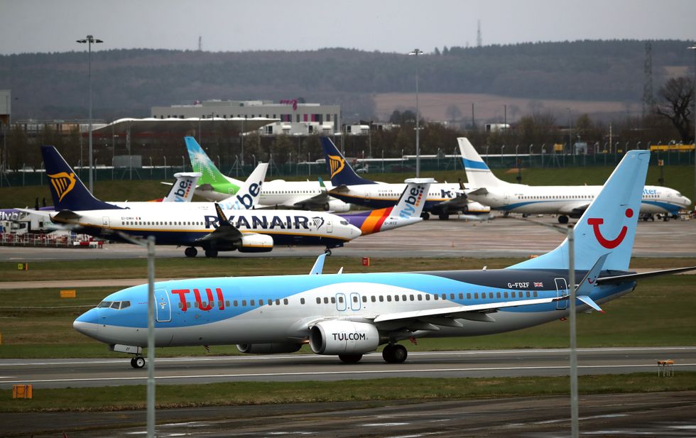 \u200bA TUI Flight in Birmingham