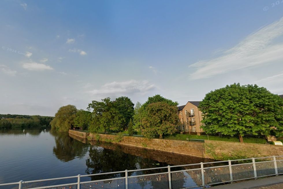 \u200bA view from the Otley bridge