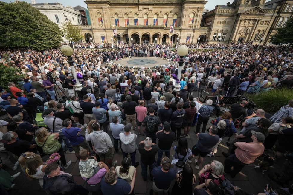 \u200bA vigil took place in Southport town centre