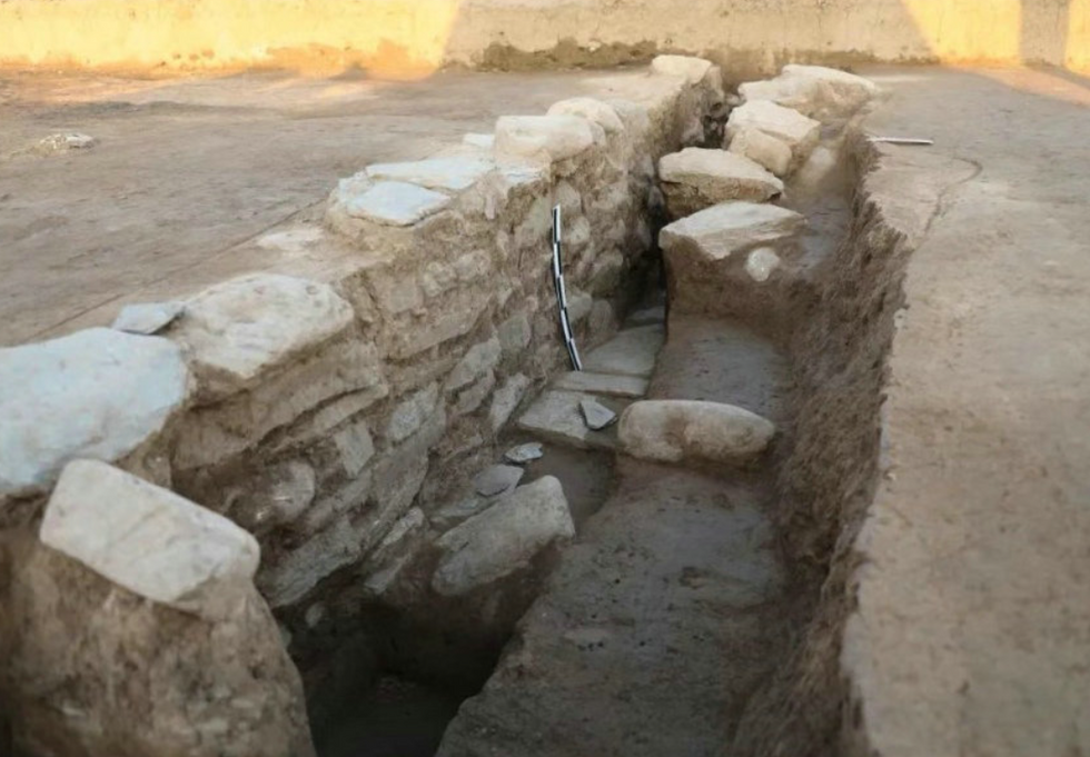 \u200bA water drainage ditch from the Zhouyuan Site in Baoji