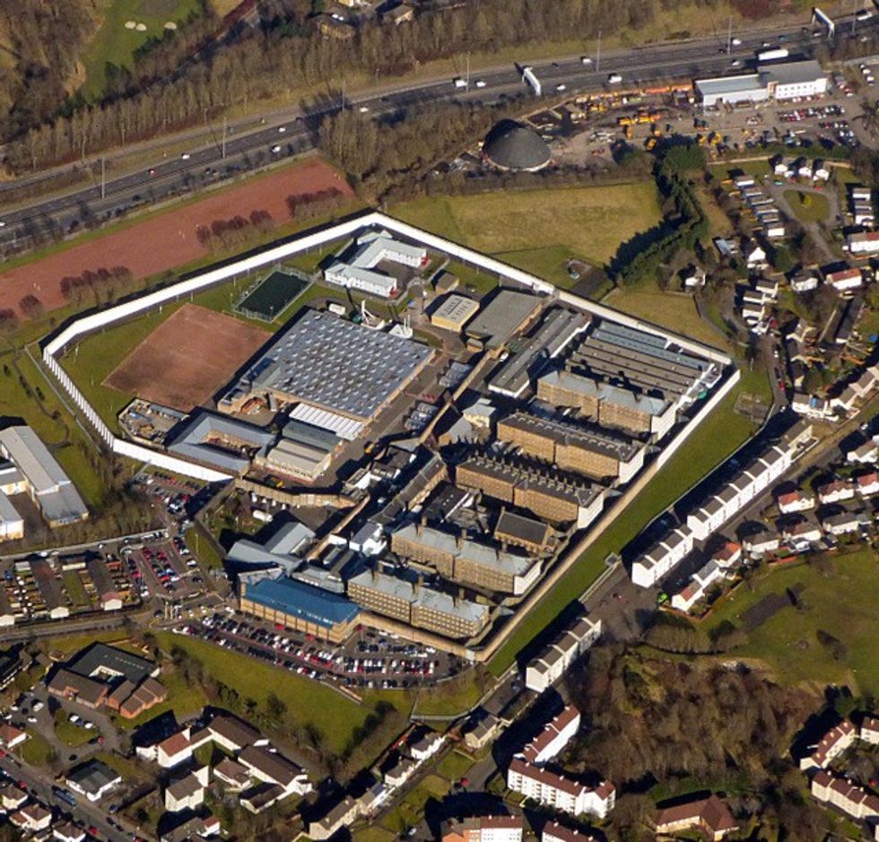 \u200bAerial view of HMP Barlinnie