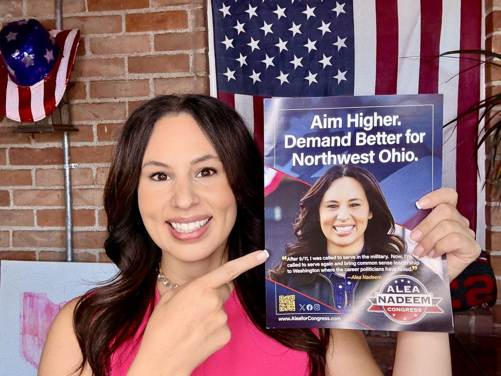 \u200bAlea Nadeem is hoping to unseat Ohio Democratic Representative Marcy Kaptur