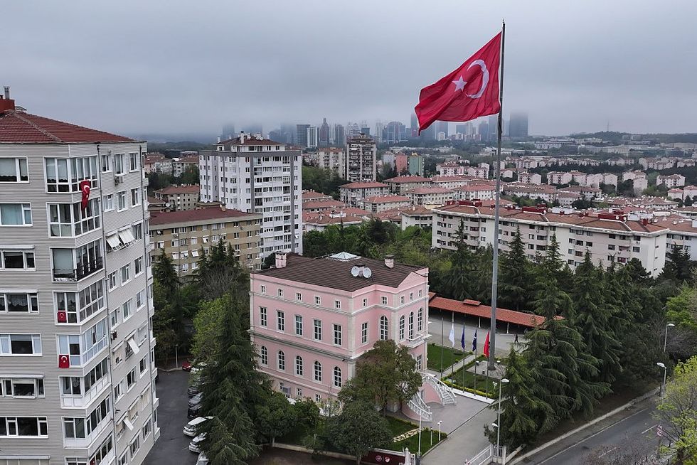 \u200bAn aerial view of the TFF Levent Pavilion building, which opens on April 24